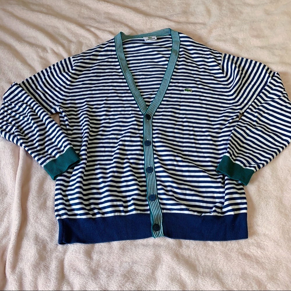 Rare Lacoste Cardigan